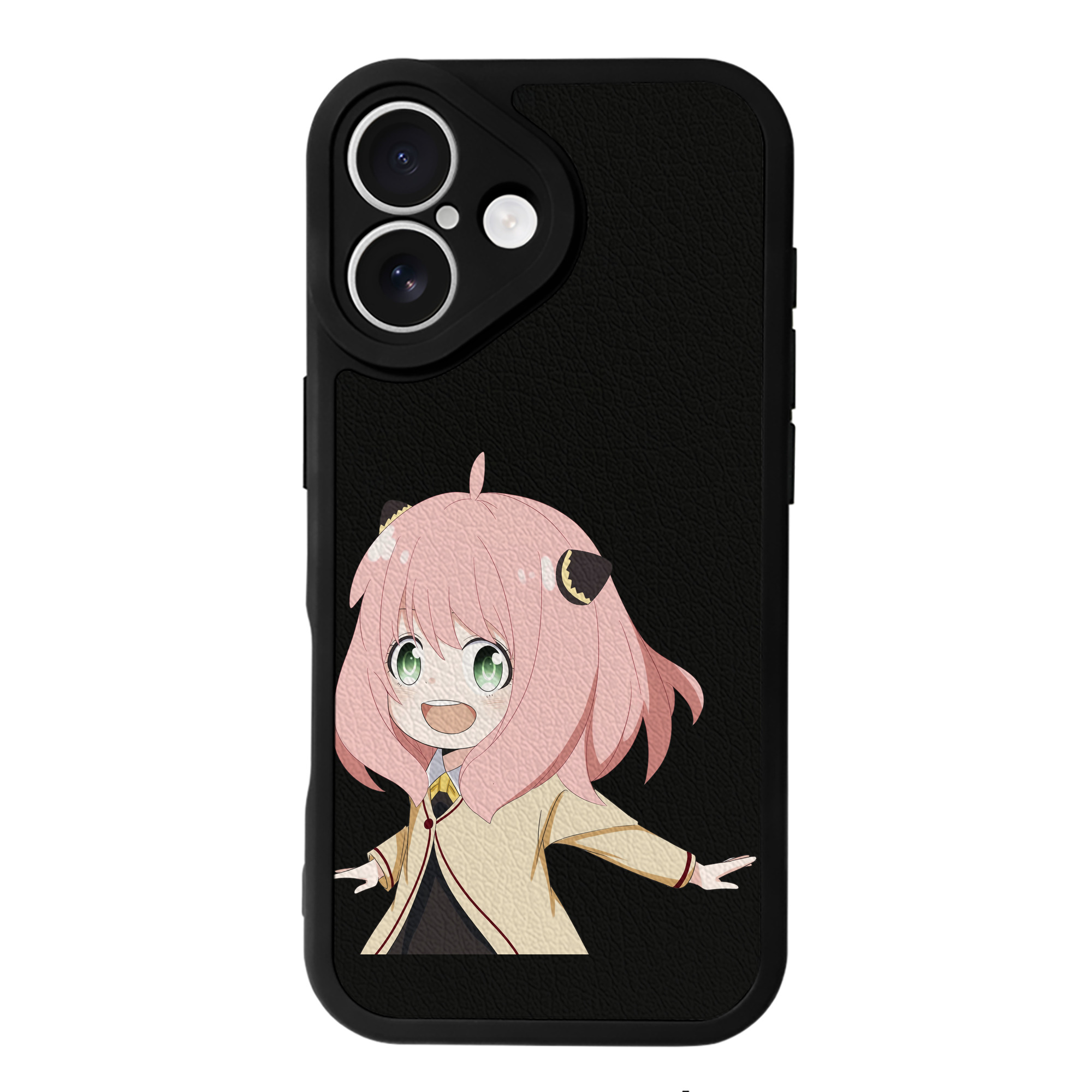 （画像用） SPY×FAMILY间谍家家酒 【iPhone 16シリーズ対応】シリコンスマホケース（レザー調） 材質：シリコン